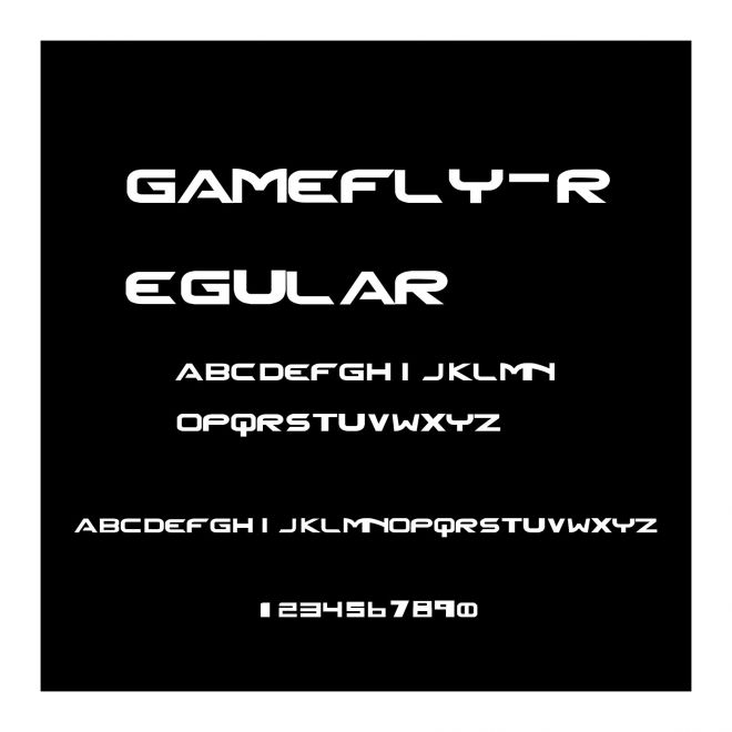 Gamefly-Regular