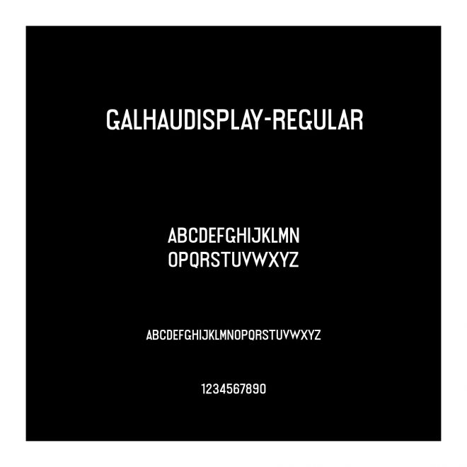 GalhauDisplay-Regular
