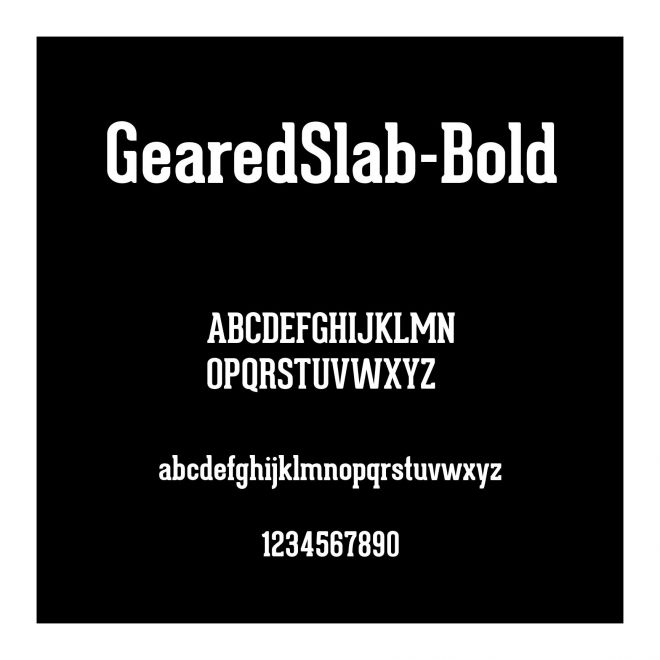 GearedSlab-Bold