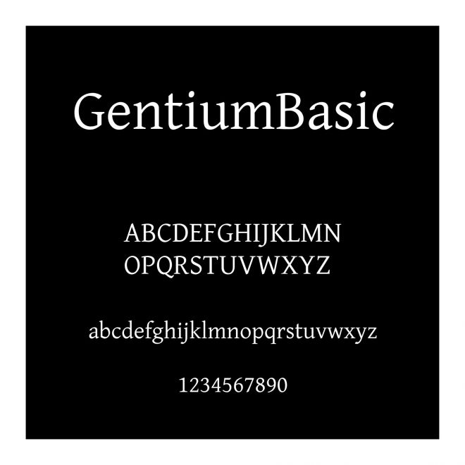 GentiumBasic