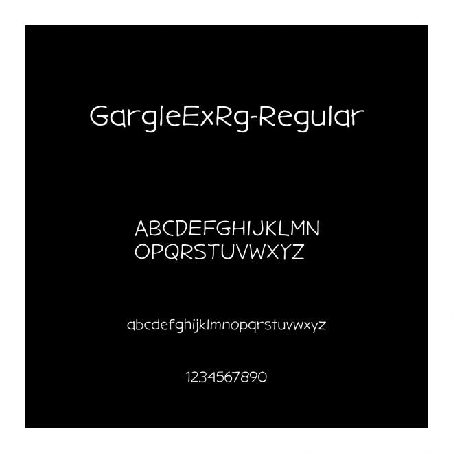 GargleExRg-Regular