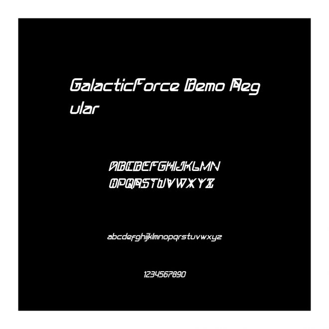 GalacticForce Demo Regular