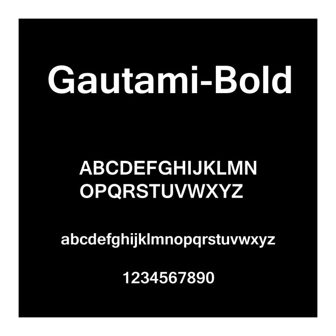 Gautami-Bold