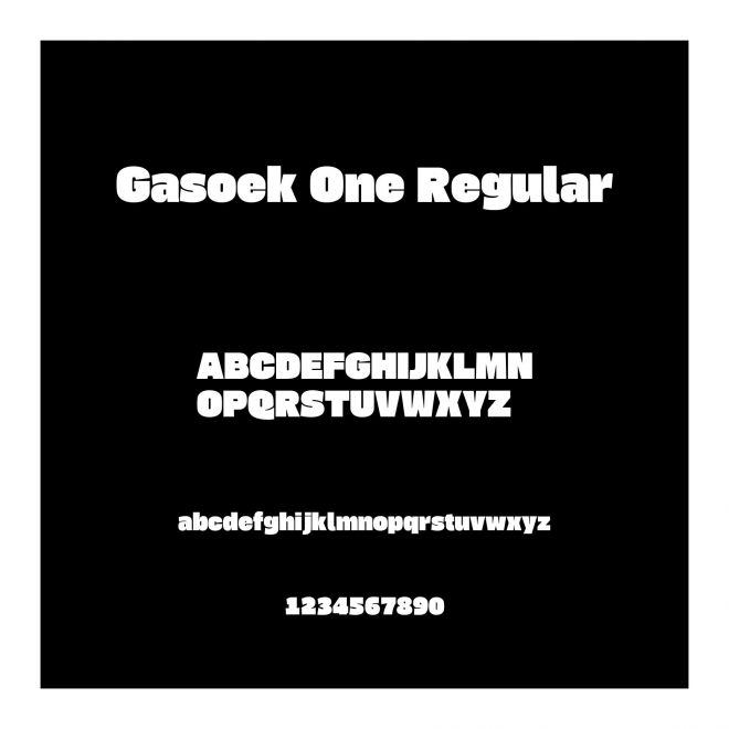 Gasoek One Regular