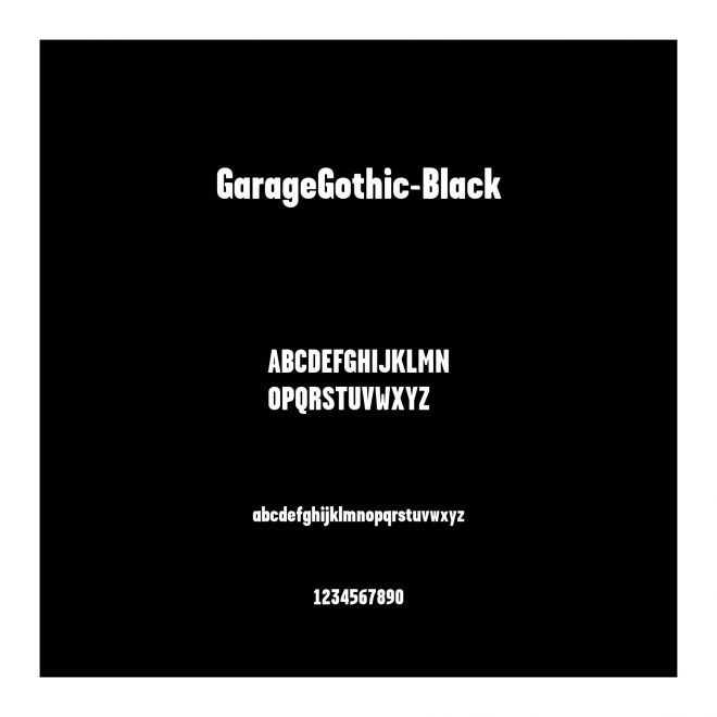 GarageGothic-Black