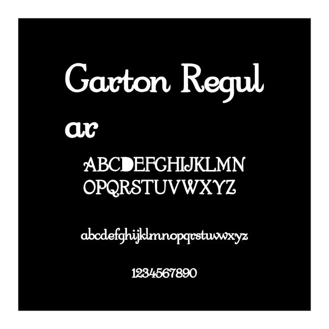 Garton Regular