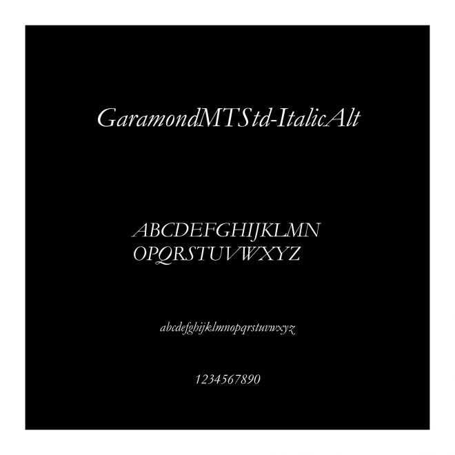 GaramondMTStd-ItalicAlt