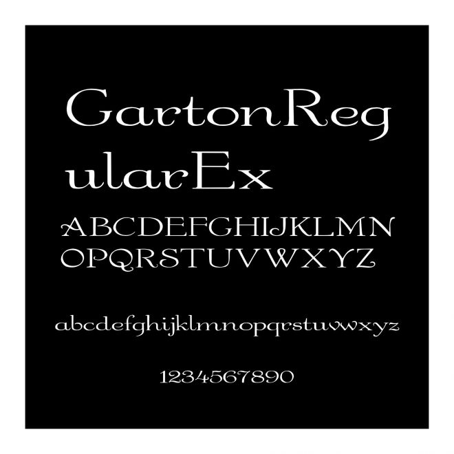 GartonRegularEx
