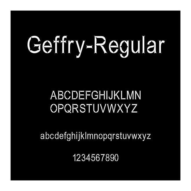 Geffry-Regular