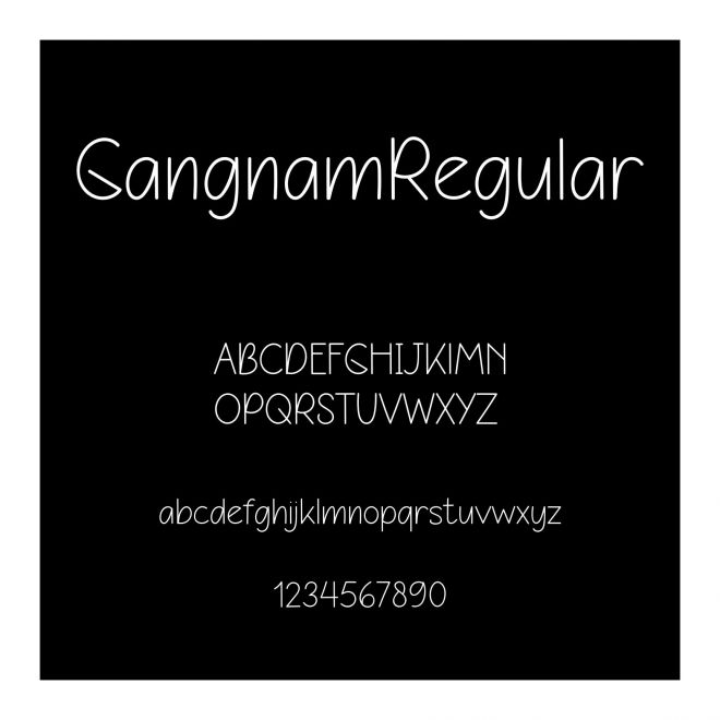 GangnamRegular