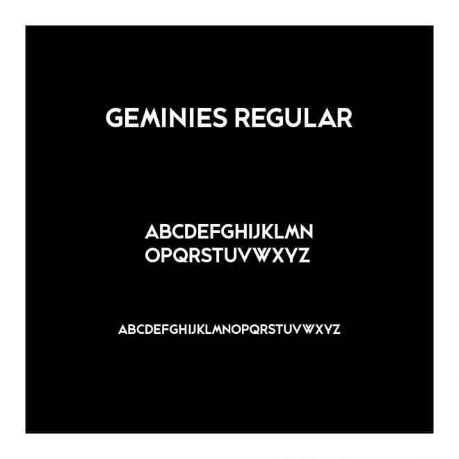 Geminies Regular