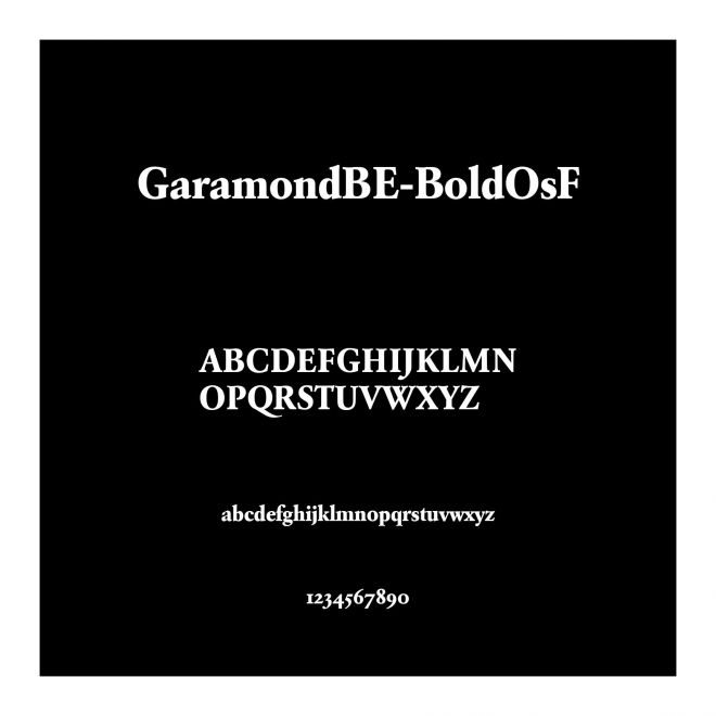 GaramondBE-BoldOsF
