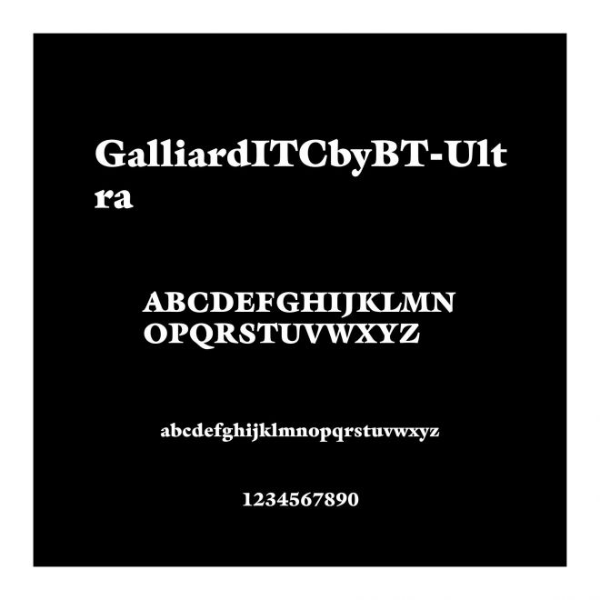 GalliardITCbyBT-Ultra