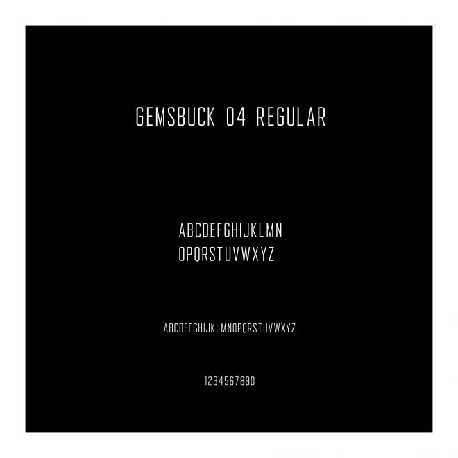 Gemsbuck 04 Regular