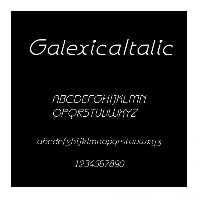 GalexicaItalic