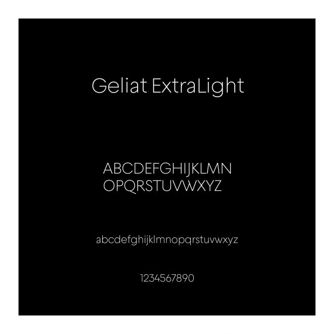 Geliat ExtraLight