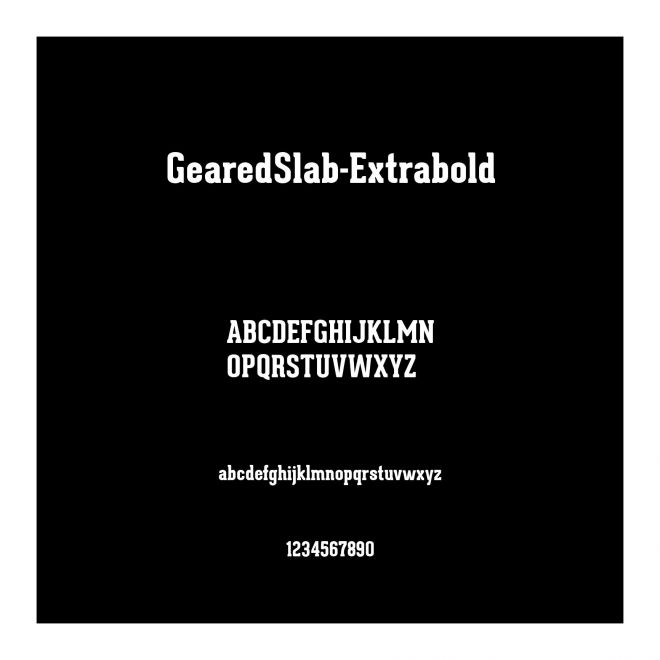 GearedSlab-Extrabold