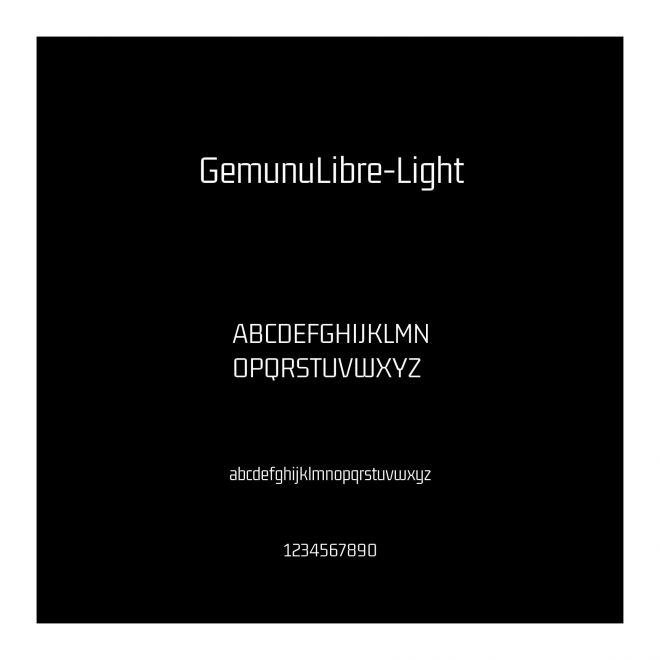 GemunuLibre-Light