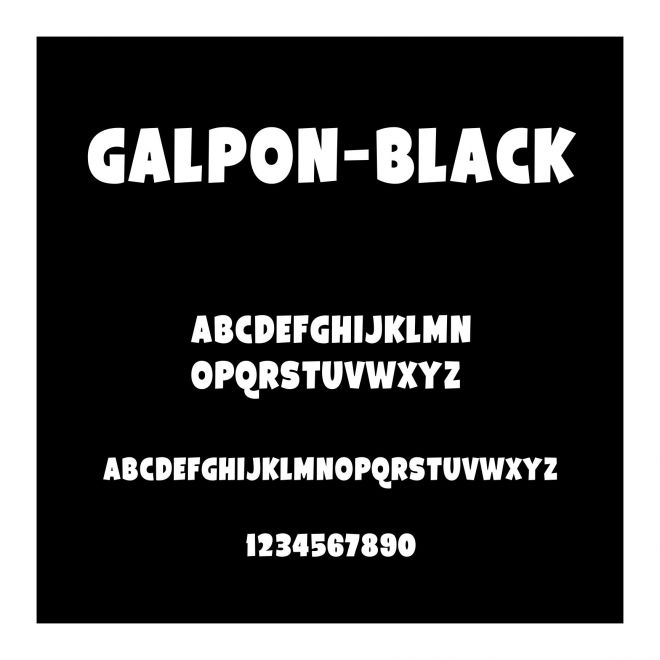 Galpon-Black