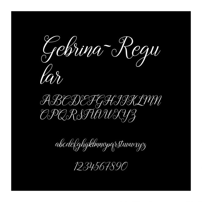 Gebrina-Regular