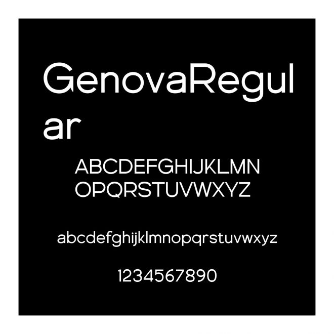 GenovaRegular