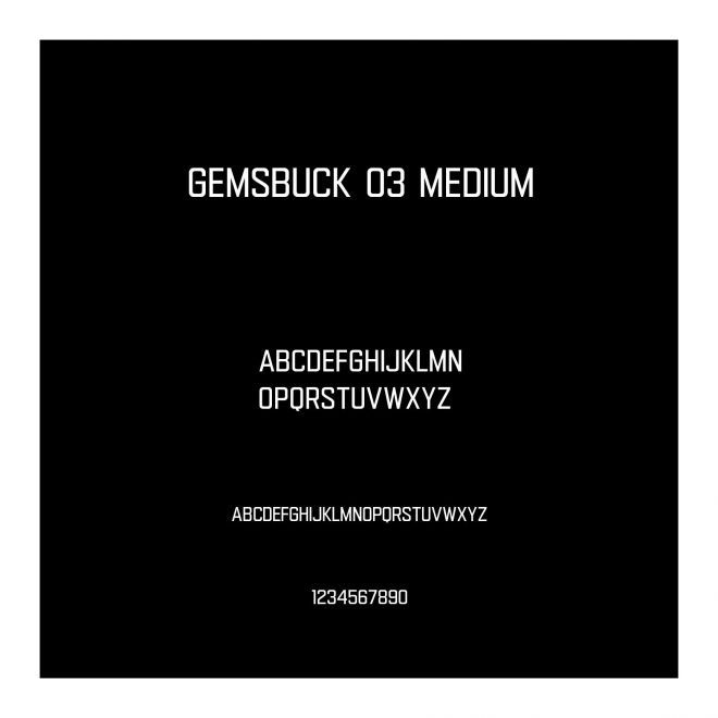 Gemsbuck 03 Medium