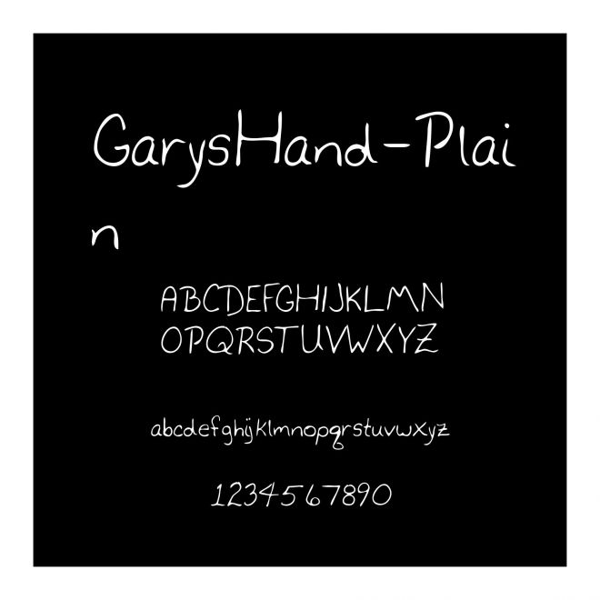 GarysHand-Plain
