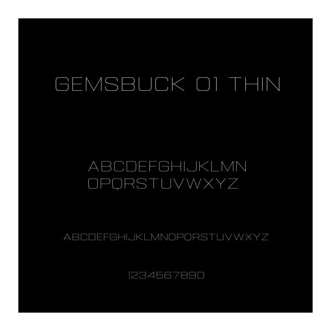 Gemsbuck 01 Thin
