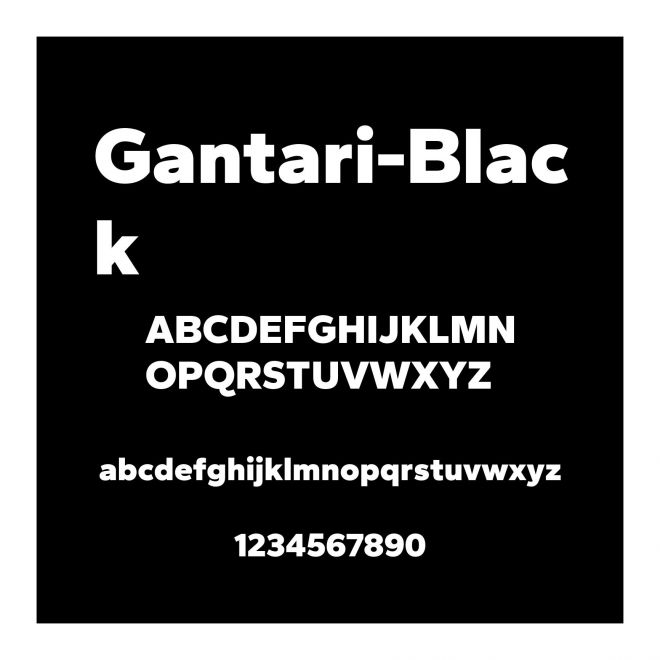 Gantari-Black