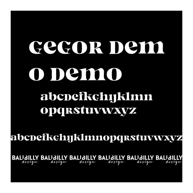 Gegor Demo Demo