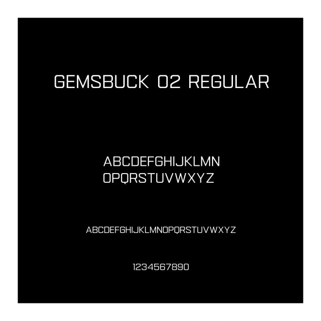 Gemsbuck 02 Regular