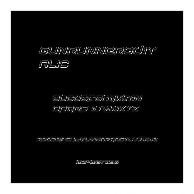 Gunrunner3DItalic