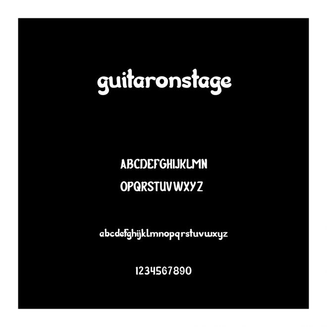 guitaronstage