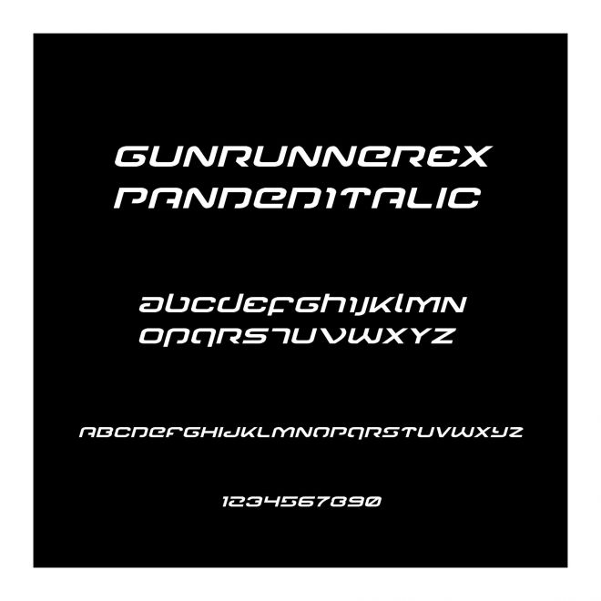 GunrunnerExpandedItalic