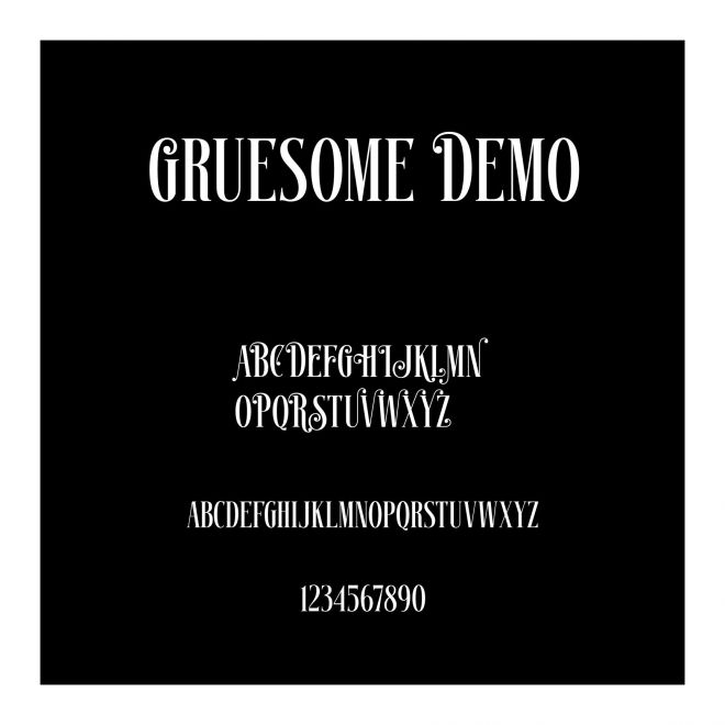 Gruesome Demo