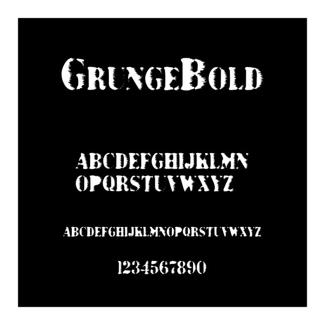 GrungeBold