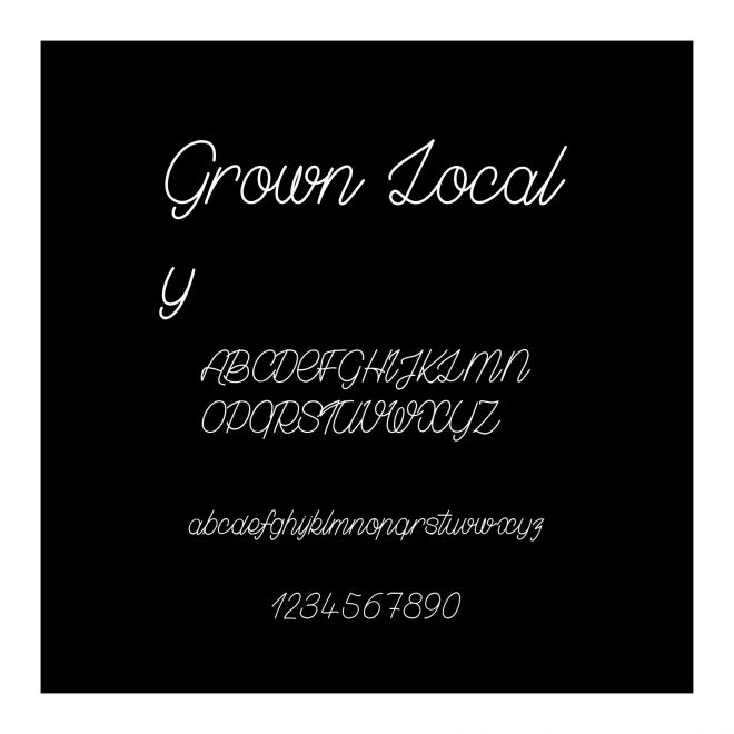 Grown Localy