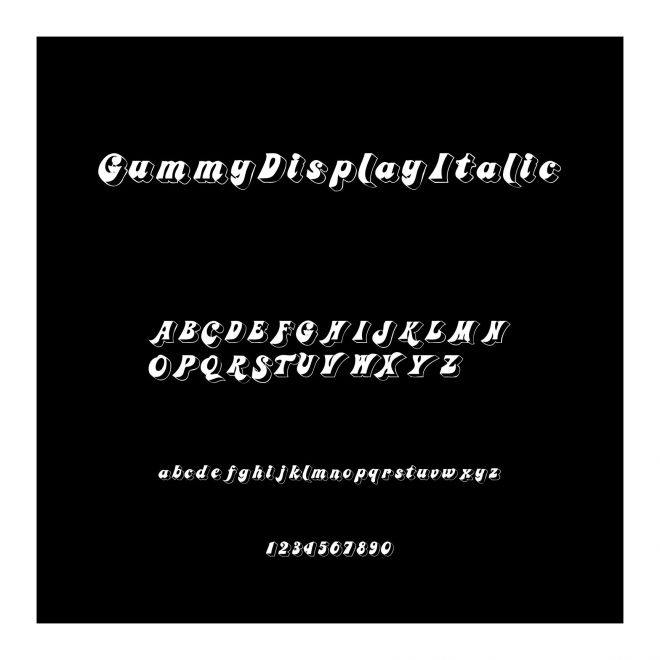 GummyDisplayItalic
