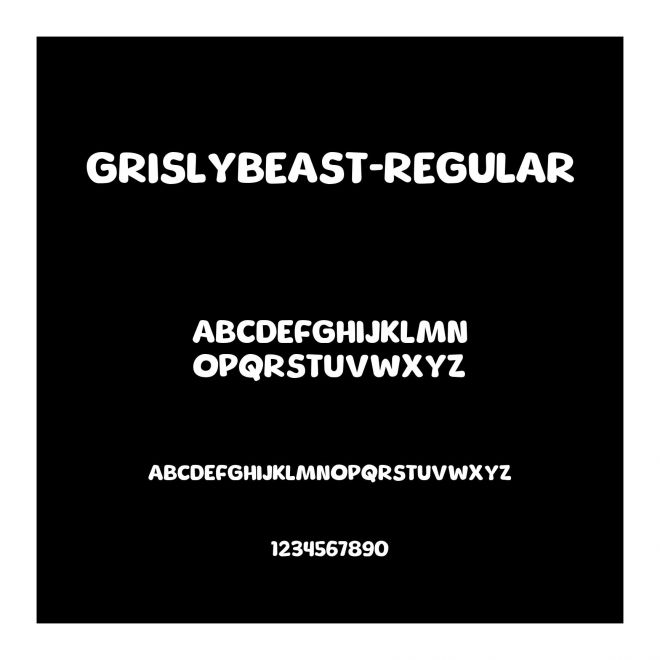 GrislyBeast-Regular