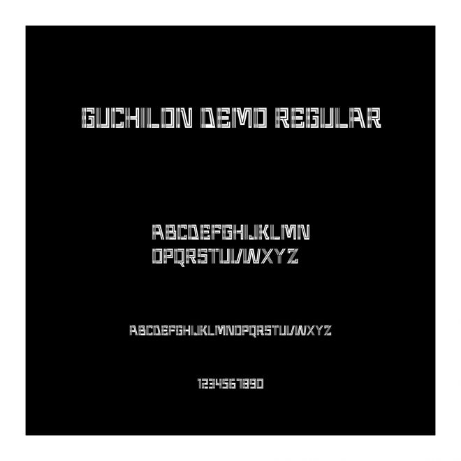 Guchilon Demo Regular