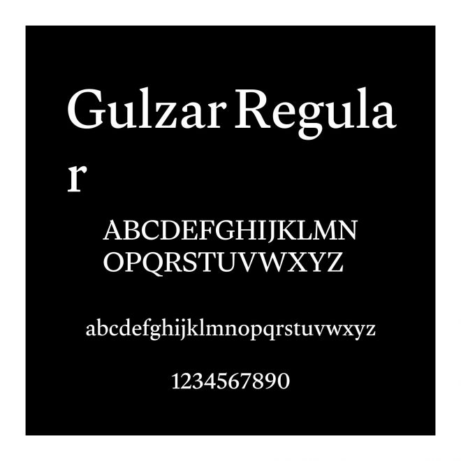Gulzar Regular