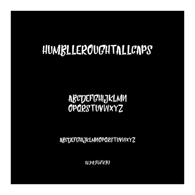 HumblleRoughtAllCaps