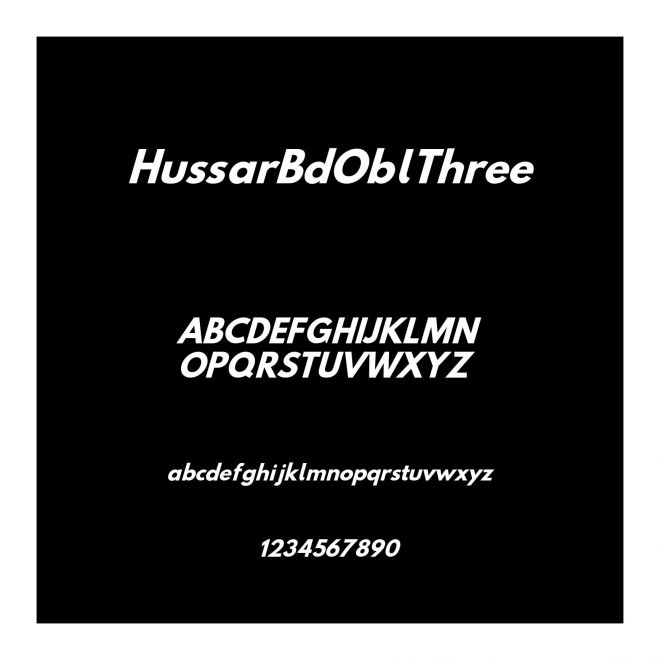 HussarBdOblThree