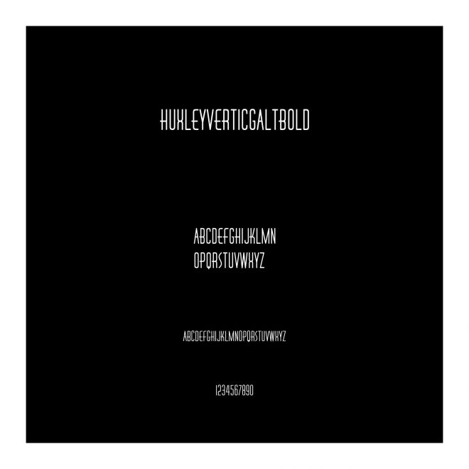 HuxleyVertICGAltBold