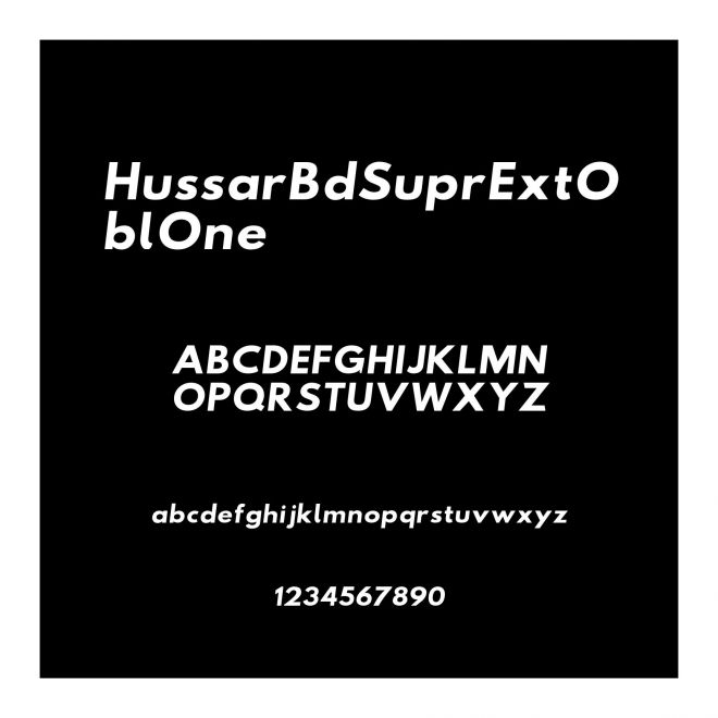 HussarBdSuprExtOblOne