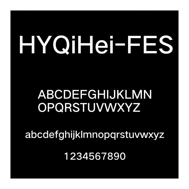 HYQiHei-FES