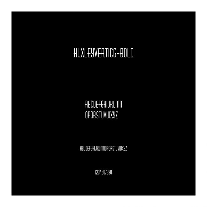 HuxleyVertICG-Bold