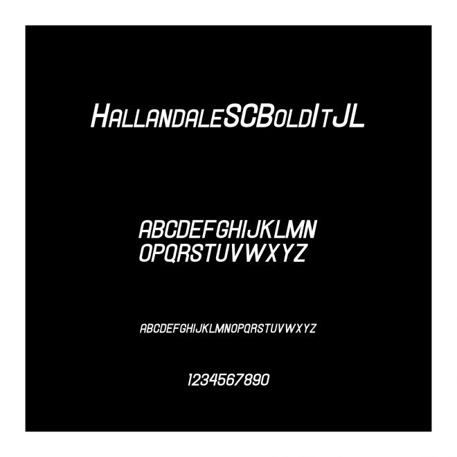 HallandaleSCBoldItJL