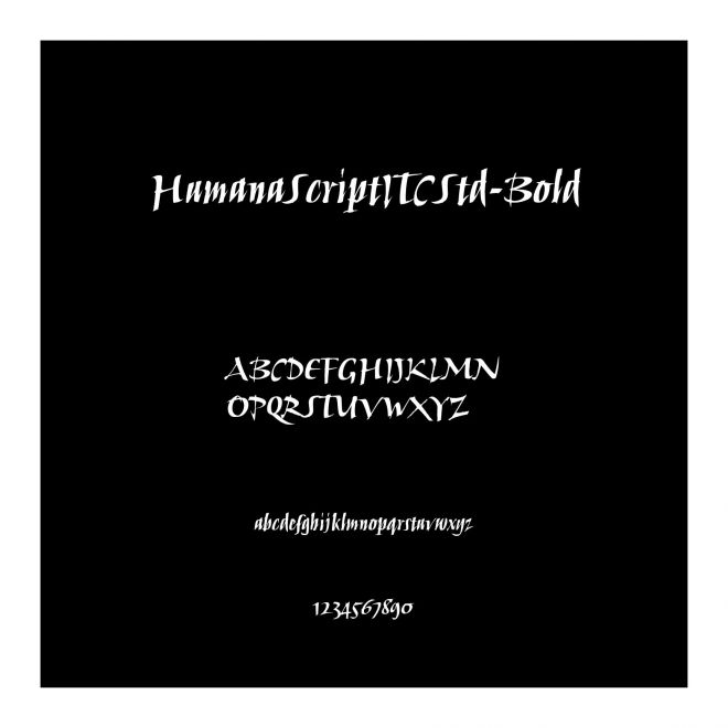 HumanaScriptITCStd-Bold