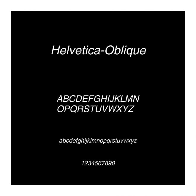 Helvetica-Oblique